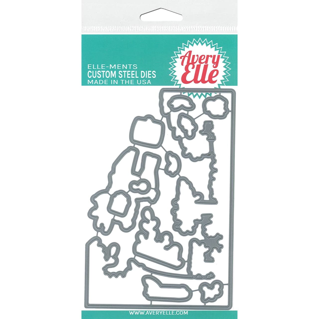 Avery Elle Elle-Ments Woodland Scene Builder Die Set